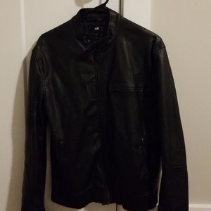 Biker leather jacket